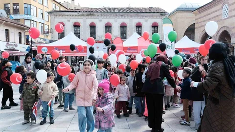 Kastamonu'da Çocuklar Filistin İçin Mektup Yazdı