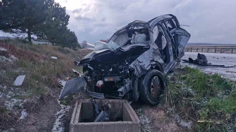 Çorum'da İki Ayrı Trafik Kazası