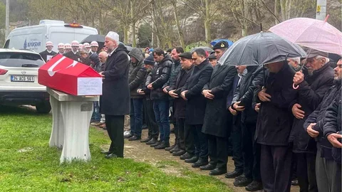 Kırklareli'nde Kıbrıs Gazisi Uğurlandı