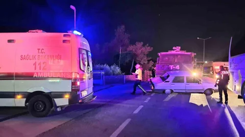Bodrum'da TOMA Trafik Kazası