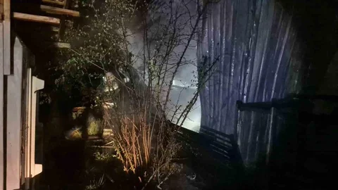 Düzce'de Ev Yangını Oluştu