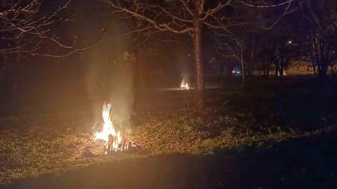 Erzincan'da Çiftçiler Don Nöbeti Tuttu