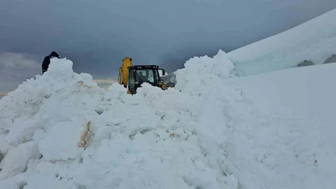 Aydınlar'da Karla Mücadele Çalışmaları Devam Ediyor