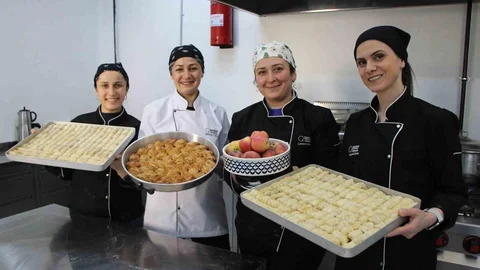 Misket Elmalı Baklava Lezzeti Amasya'da