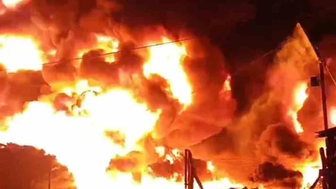 Adana'da Sulama Boruları Yandı