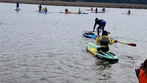 Yayla Gölü'nde Kano Etkinliği