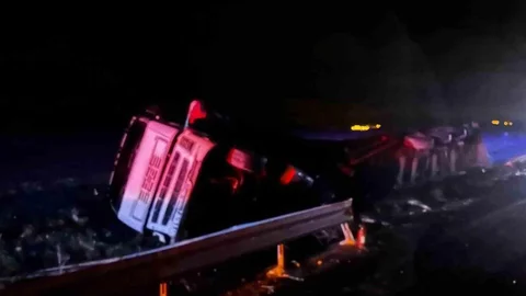 Aşkale'de Zincirleme Kaza Meydana Geldi