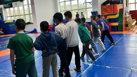 Geleceğin Pehlivanları Güreşle Yetişiyor