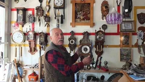 Makine Teknisyeni Saat Koleksiyoneri Oldu