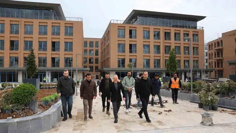 Adıyaman'da 1. Etap Çarşı Projesi Tamamlandı