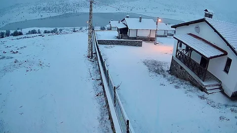 Ankara'da Kar Yağışı Etkili Oldu