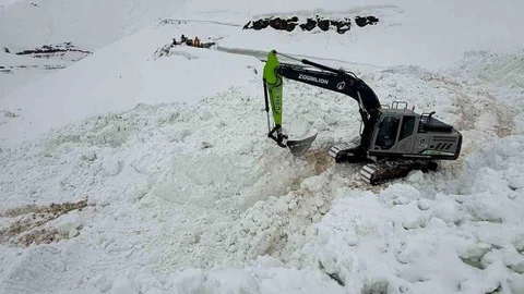 Şırnak'ta Çığ Felaketi ve Ekiplerin Çalışmaları