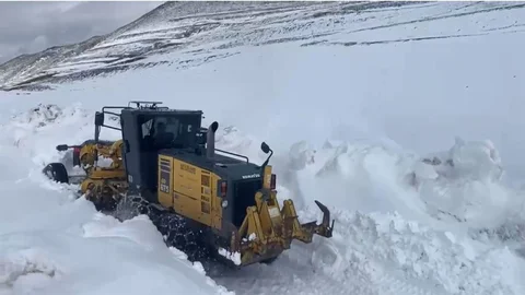 Iğdır’da Karla Mücadele Devam Ediyor