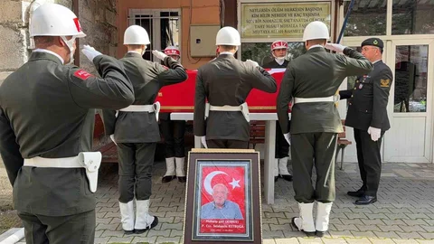 Afyonkarahisar'da Kıbrıs Gazisi Uğurlandı