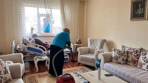 Ağrı'da Vefa Projesi kapsamında temizlik hizmeti veriliyor