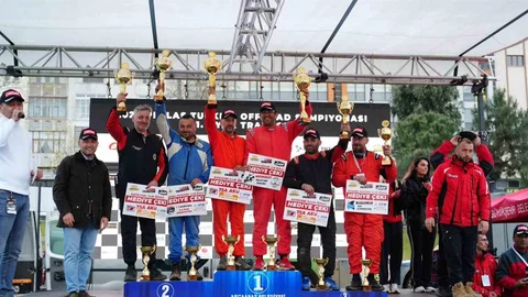 Trabzon'da Off-Road Yarışları Başarıyla Tamamlandı