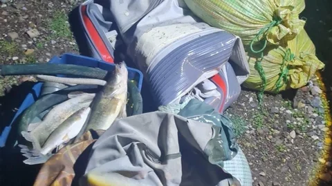 Çorum'da Kaçak Balık Avcıları Yakalandı