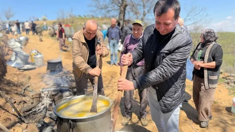 Kızılçukur'da Yağmur Duası Geleneği Devam Ediyor