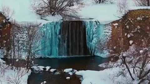 Erzincan'da Buzlar Çözülüyor