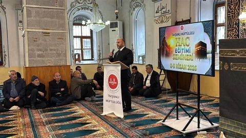 Tavşanlı'da Hacı Adaylarına Eğitim Verildi