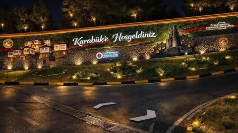 Karabük'te Şehir Girişlerine Estetik Dokunuş