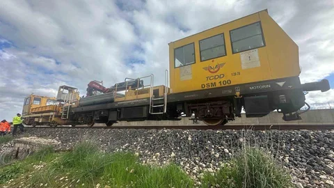Suriye Sınırındaki Demiryolu Hattı Yenilendi