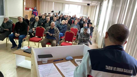 Tavşanlı’da Üreticilere Eğitim Verildi