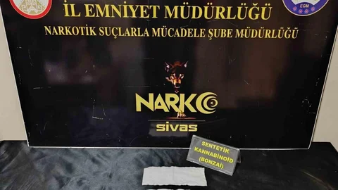 Sivas'ta Uyuşturucu Operasyonu Yapıldı