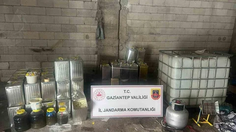 Gaziantep’te Sahte Zeytinyağı Ele Geçirildi