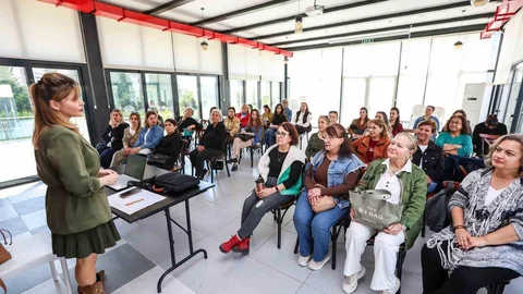 Mersin'de Ücretsiz Kurslara Yoğun İlgi