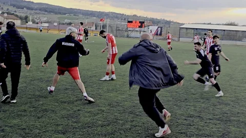 Bilecik'te Saha İçi Kavga Çıktı