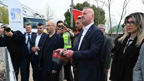Karacabey'de Hamam ve Sauna Kompleksi Temeli Atıldı