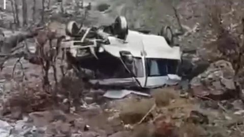 Hakkari'de Minibüs Kazası