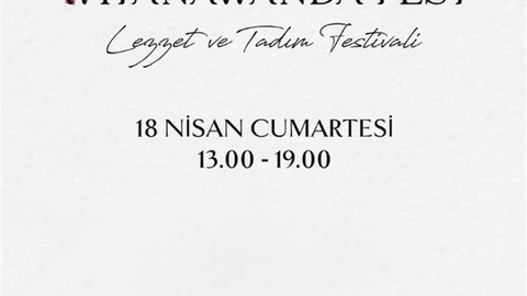 Bodrum'da Wiyanawanda Fest Başlıyor