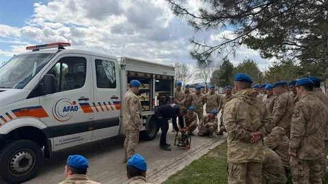 Bingöl'de Jandarmaya Eğitim Verildi