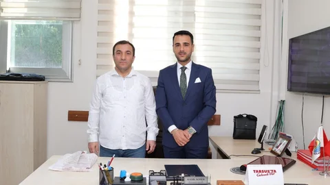 Tarsus’ta Kurumsal Uyum Vurgusu: Nüfus Müdürü Özyurt’tan Somer’e Ziyaret