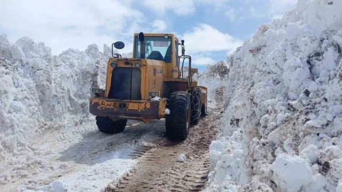 Bingöl'de Kar Temizleme Çalışmaları