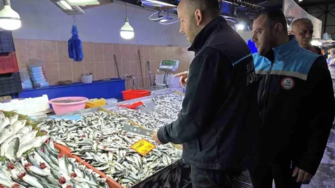 Kırklareli'nde Balık Tezgahları Denetleniyor