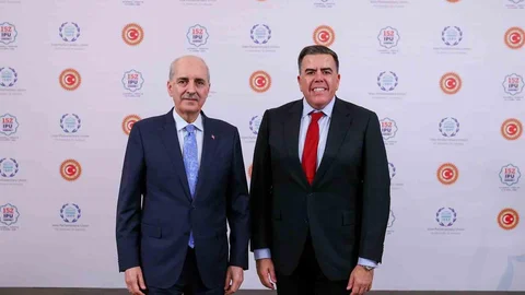 TBMM Başkanı Kurtulmuş, Avustralya ile Görüştü