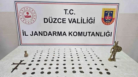 Düzce'de Tarihi Eser Kaçakçılığı İddiası