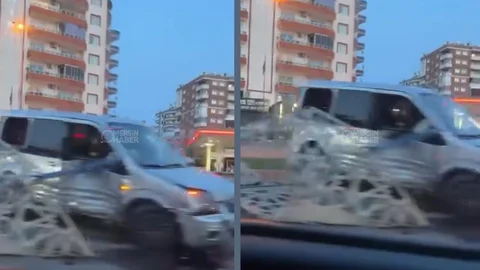 Demokrasi Kavşağı'nda Kaza: Korkulukları Parçalayıp Üstüne Çıktı!