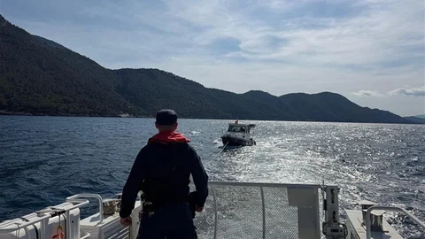 Aydın'da Sürüklenen Tekne Kurtarıldı