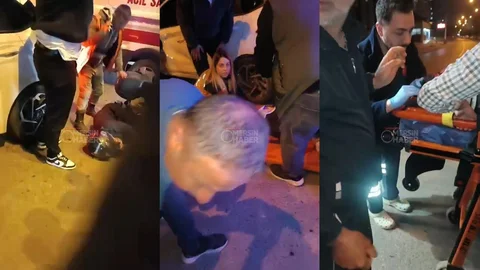 Toroslar’da Motosiklet Kazası: 1 Yaralı