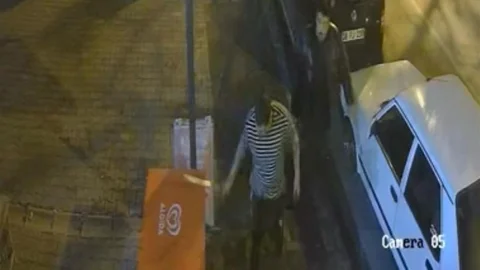 Kayseri'de Bıçaklı Kavga Anları