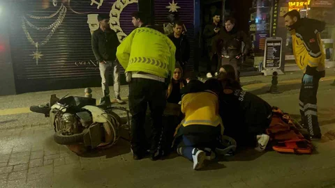 Sinop’ta Motosiklet Kazası: 2 Yaralı