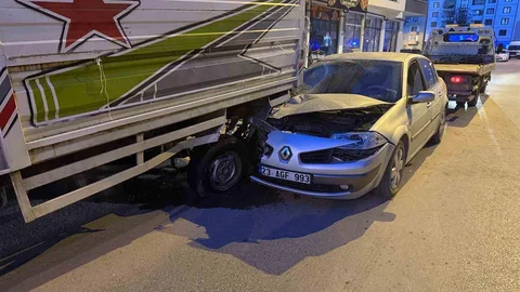 Elazığ'da Trafik Kazası Meydana Geldi