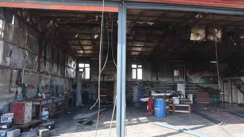 Hatay'da Korkutan Yangın Olayı