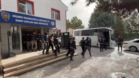 Konya'da Göçmen Kaçakçılığı Operasyonu