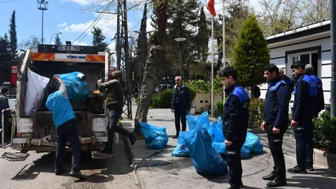 Siverek'te Bozuk Ürün İmhası Gerçekleşti