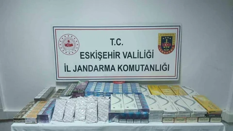 Eskişehir'de Kaçak Sigara ve Tütün Ele Geçirildi